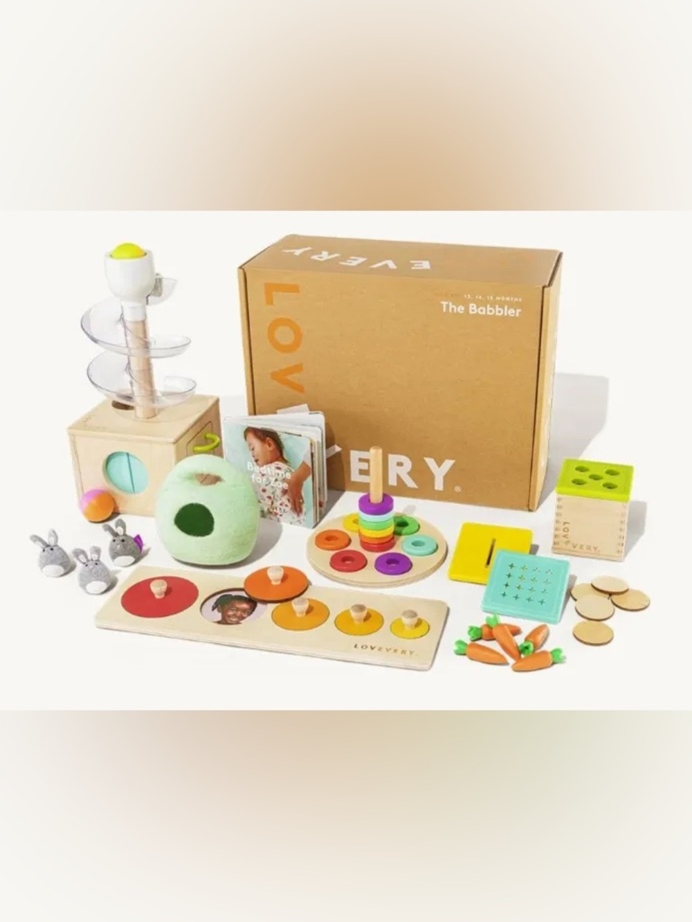 Lovevery The Babbler Kit - 13, 14, 15 Months Full Kit